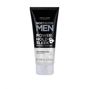 34920 Oriflame – Gel tạo kiểu tóc North For Men Power Hold & Sleek Invisible Hair Gel