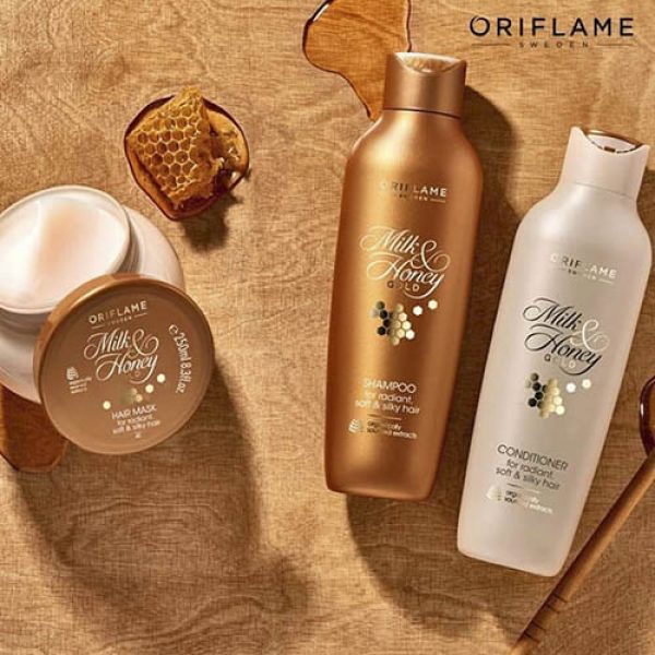 35957 Oriflame Dầu Gội Cho Tóc Khô Milk And Honey Gold Shampoo For