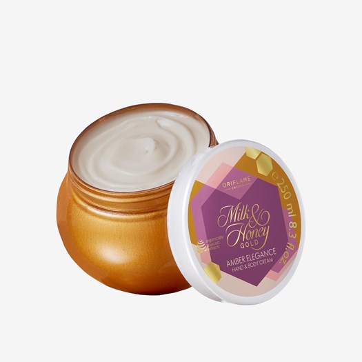 35956 Oriflame – Kem dưỡng thể Milk and Honey Gold hổ phách và hoa oải hương
