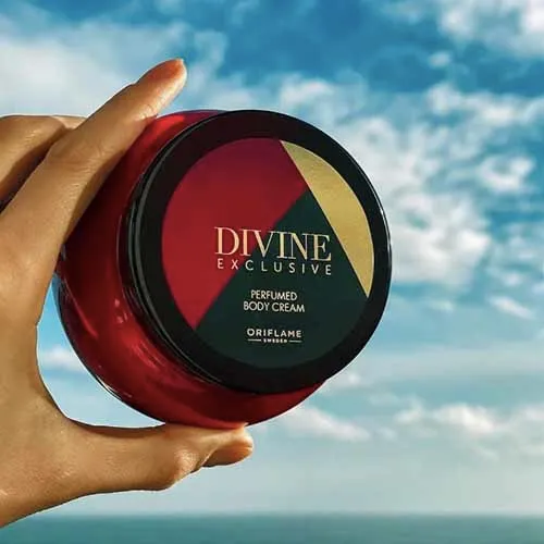 41547 Oriflame – Kem dưỡng thể hương nước hoa Oriflame Divine Exclusive Perfumed Body Cream 250ml