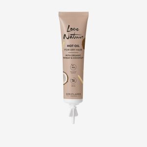 41308 Oriflame – Dầu dưỡng tóc Oriflame Love Nature Hot Oil For Dry Hair with Organic Wheat and Coconut dầu dừa và lúa mì hữu cơ – tóc khô và hư tổn