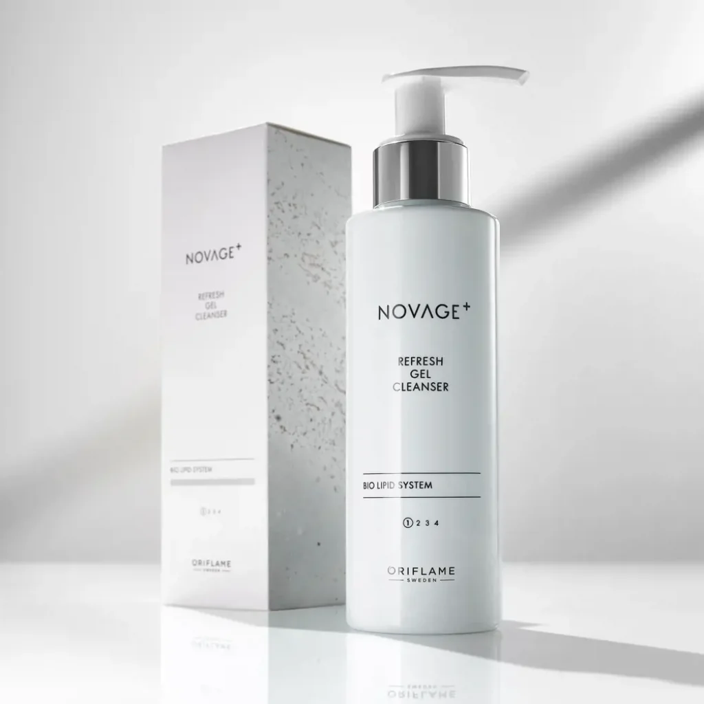 41029 Oriflame - Gel rửa mặt NOVAGE+ Refresh Gel Cleanser