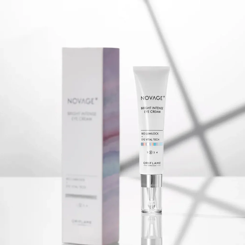 41033 Oriflame – Kem dưỡng da mắt rạng rỡ + đều màu NOVAGE+ Bright Intense Eye Cream