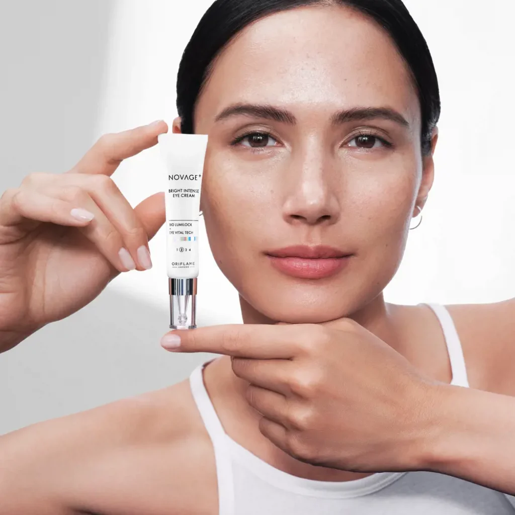 41033 Oriflame – Kem dưỡng da mắt rạng rỡ + đều màu NOVAGE+ Bright Intense Eye Cream