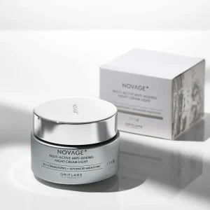 41057 Oriflame - Kem dưỡng ban đêm mỏng nhẹ NOVAGE+ Multi-Active Anti-Ageing Night Cream Light