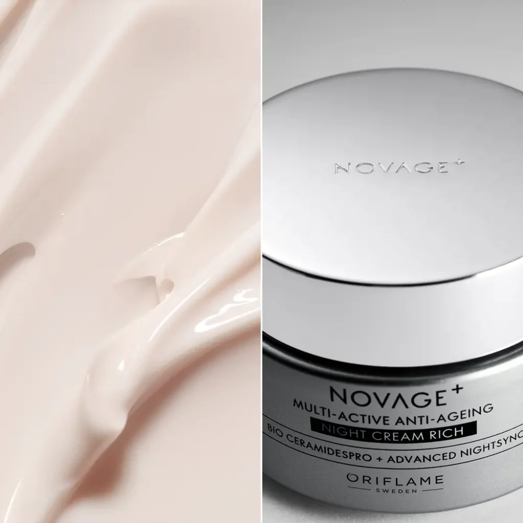 41058 Oriflame - Kem dưỡng ban đêm đậm đặc NOVAGE+ Multi-Active Anti-Ageing Night Cream Rich