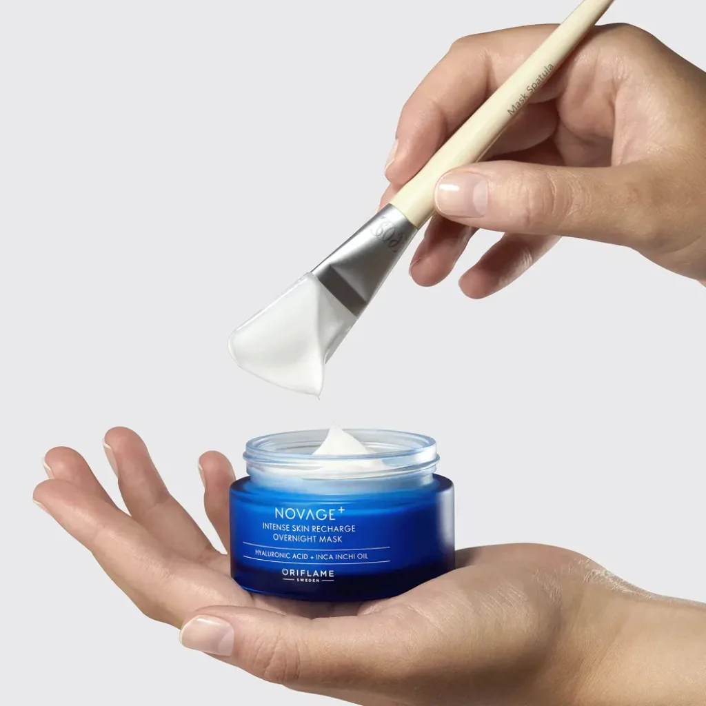 42255 Oriflame - Mặt nạ ngủ dưỡng da NOVAGE+ Intense Skin Recharge Overnight Mask