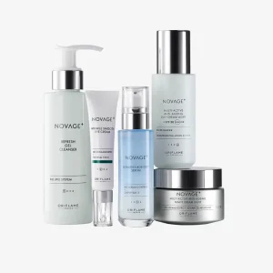 45608 Oriflame – Bộ dưỡng da mụn Oriflame Novage+ Blemish + Age Defy Routine Light