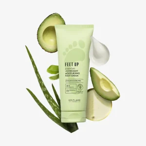 46373 Oriflame – Kem dưỡng da bàn chân ban đêm Feet Up Everyday Overnight Moisturising Foot Cream