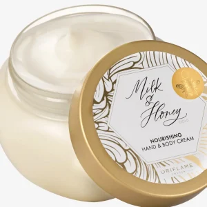 46968 Oriflame - Kem dưỡng thể & da tay Milk & Honey Gold Nourishing Hand & Body Cream