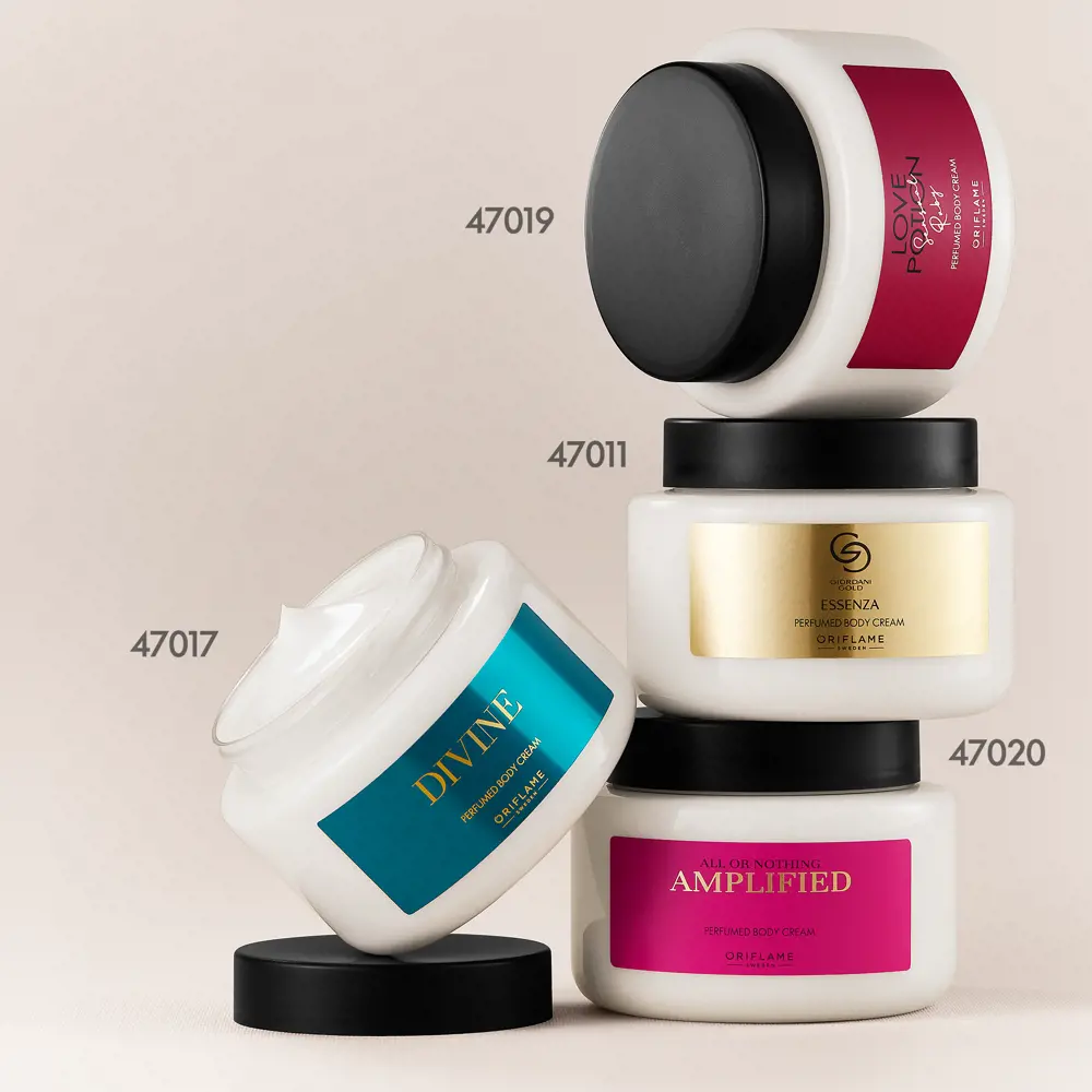 47011 Oriflame – Kem dưỡng thể hương nước hoa Giordani Gold Essenza Perfumed Body Cream