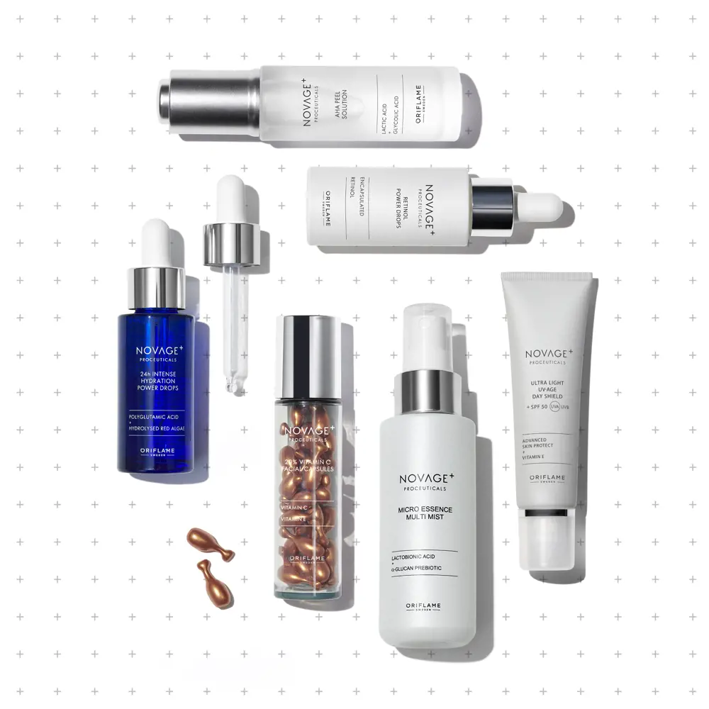 47104 Oriflame - Serum làm sạch tế bào da chết Novage+ Proceuticals AHA Peel Solution