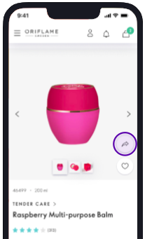chia se nhan hoa hong voi oriflame
