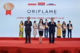 Oriflame Việt Nam tiếp tục nhận giải thưởng top 100 sản phẩm/ dịch vụ được tin dùng 2020